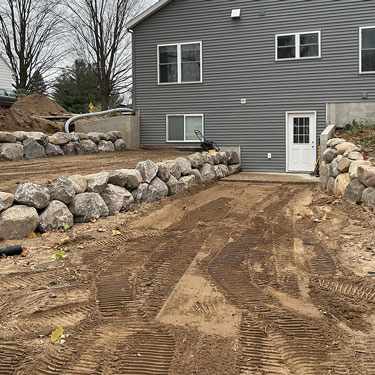 Property Grading and Drainage Installation