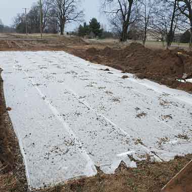 New Drain Field System Installation